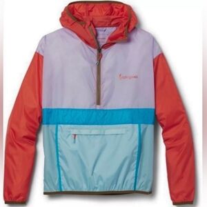Small Multicolored Cotopaxi Teca Half Zip Hooded Windbreaker Jacket